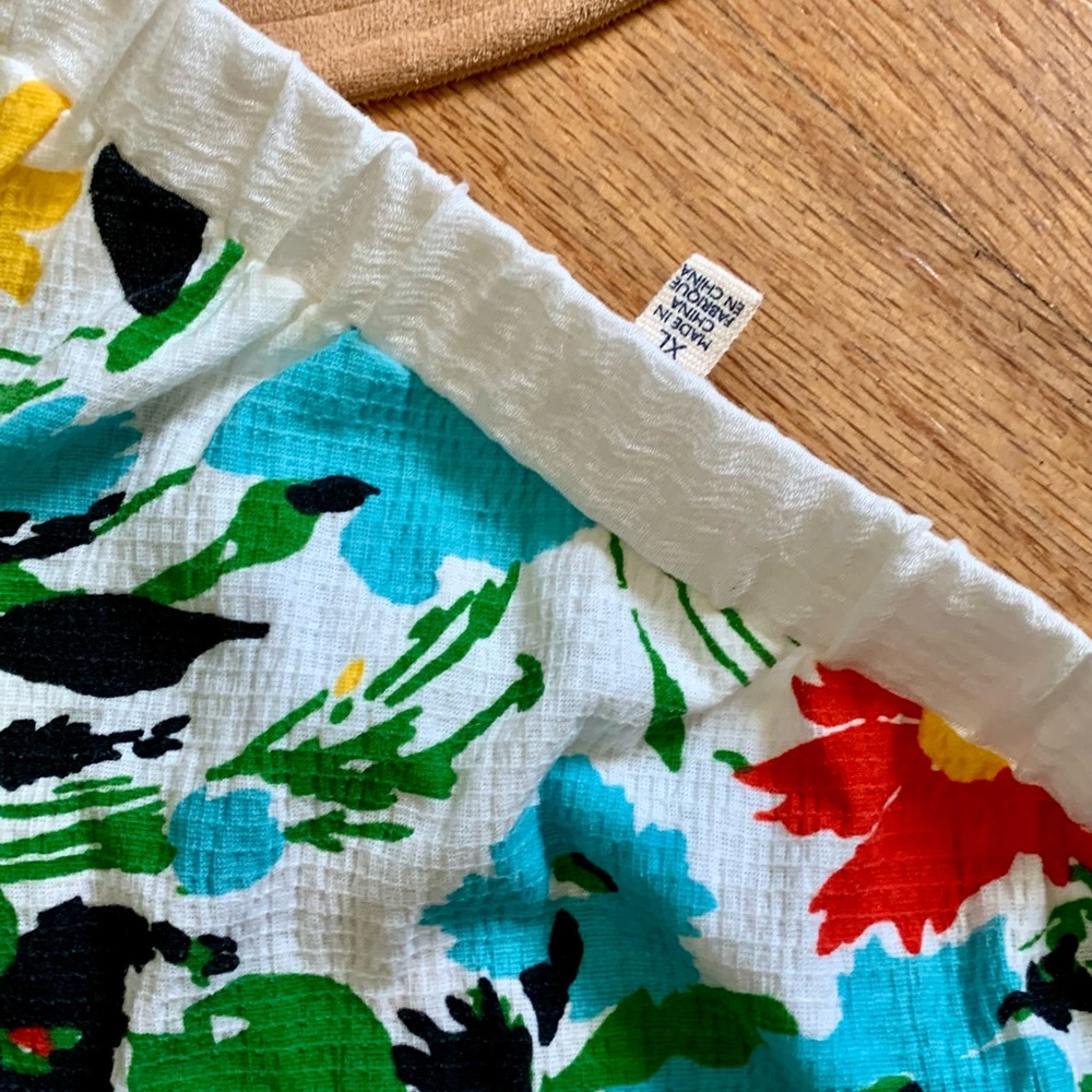 Floral Off-Shoulder Top - Multicolor - Picture 8 of 10